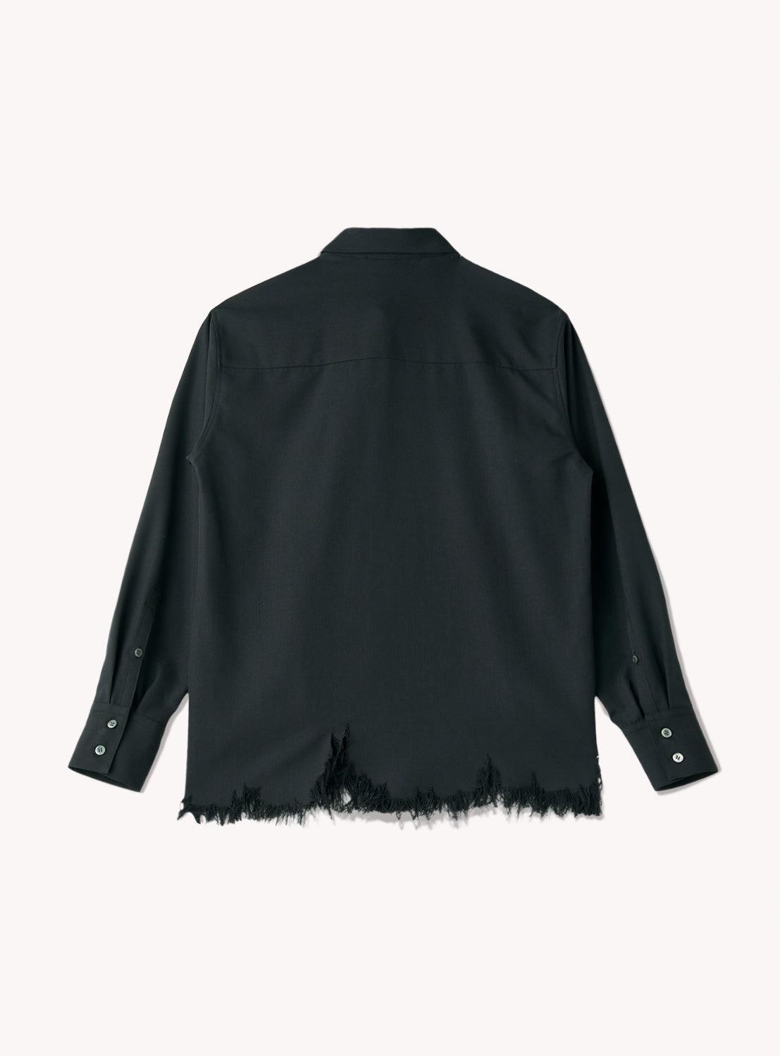 Distressed Wool Shirt