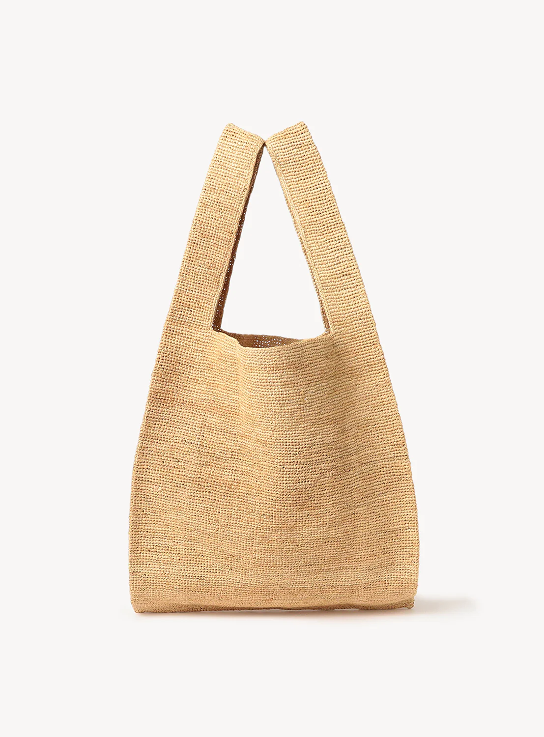 Raffia Shopper Bag