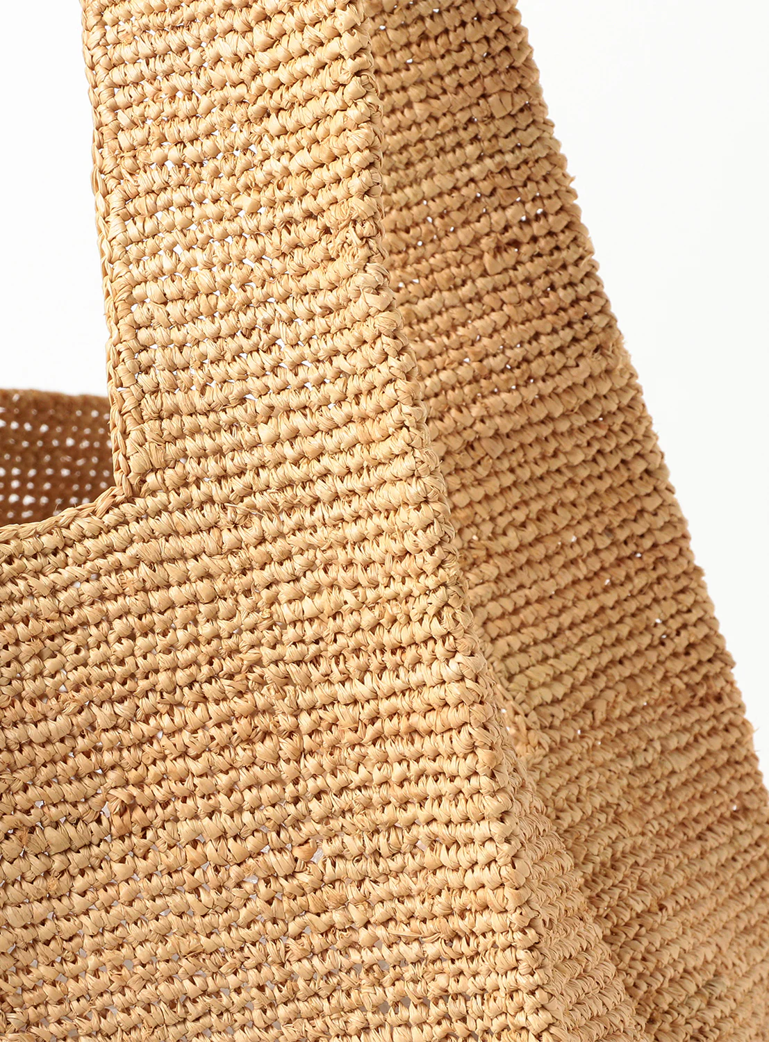 Raffia Shopper Bag