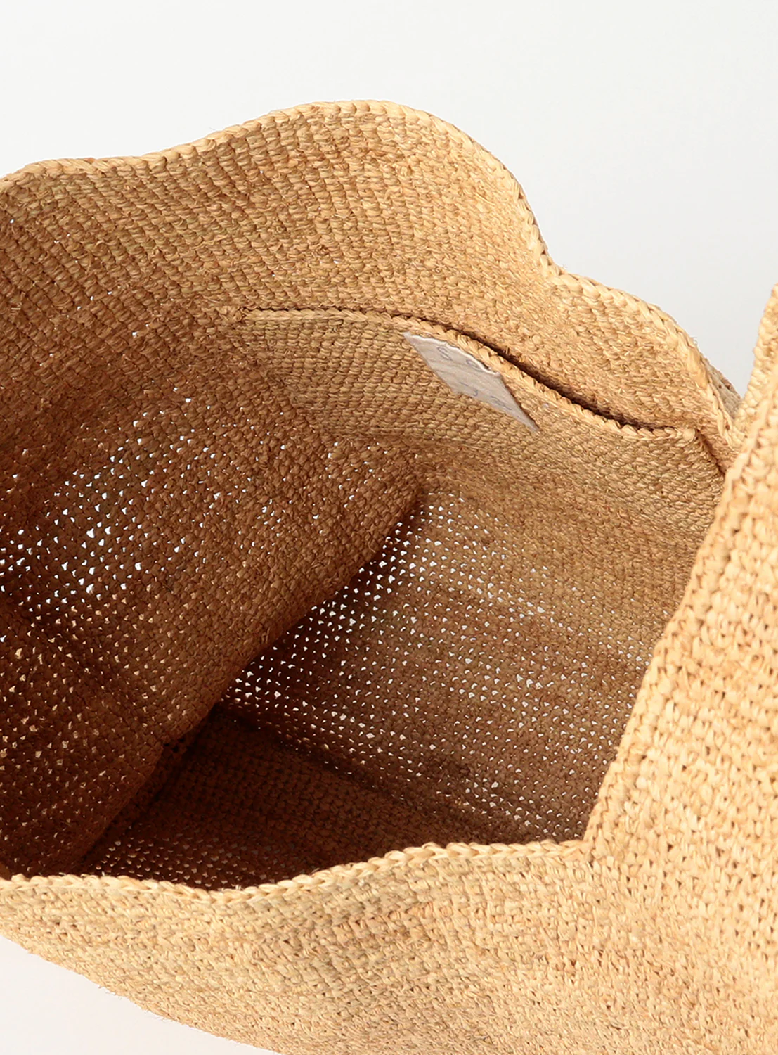 Raffia Shopper Bag
