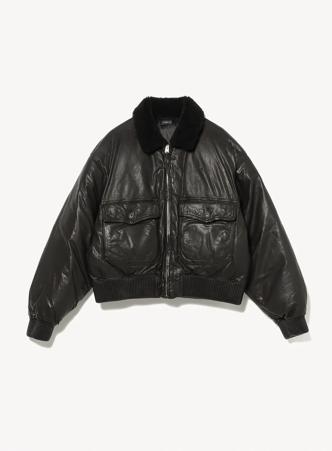 G-1 Sheep Leather Down Jacket