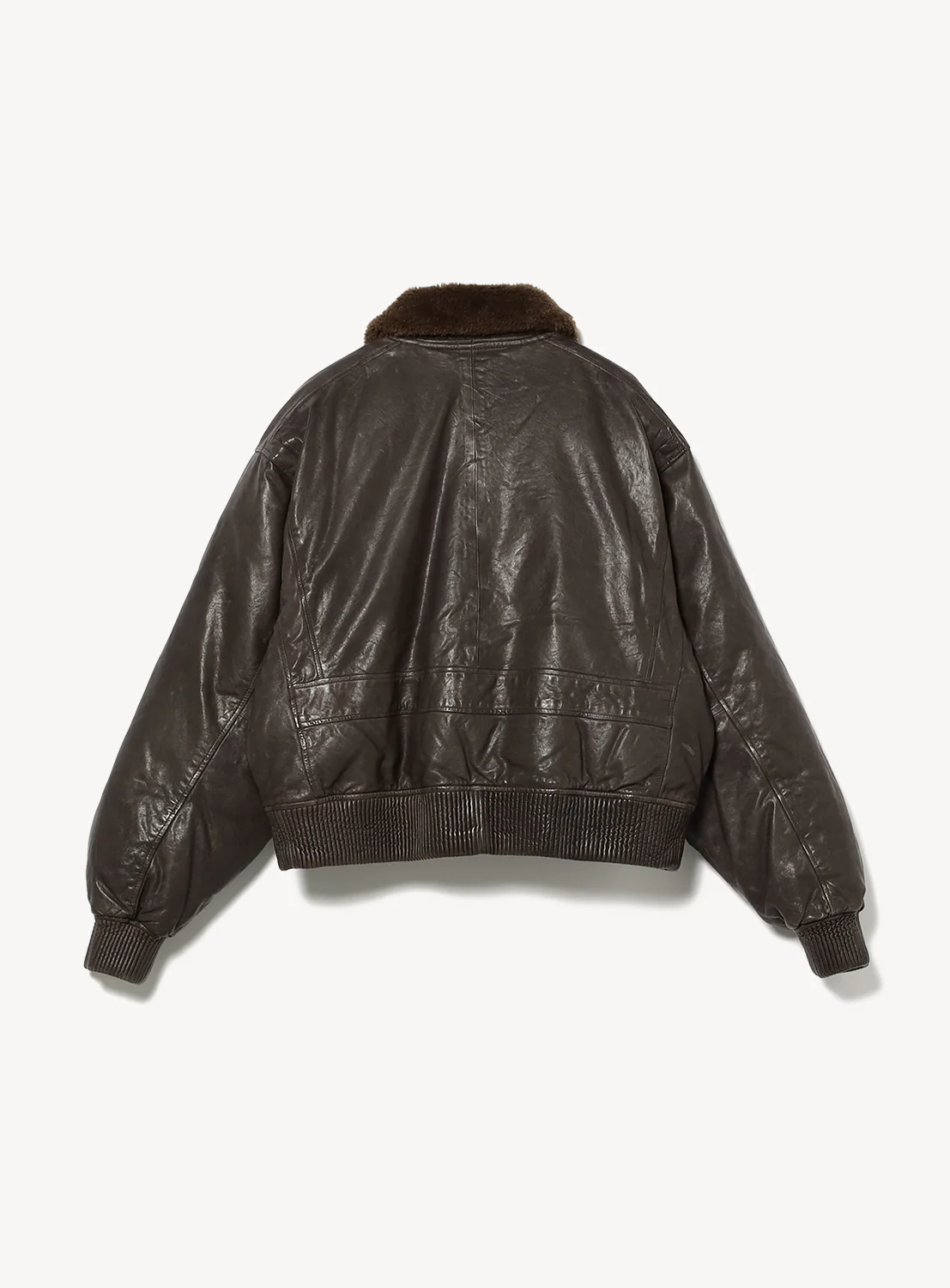 G-1 Sheep Leather Down Jacket