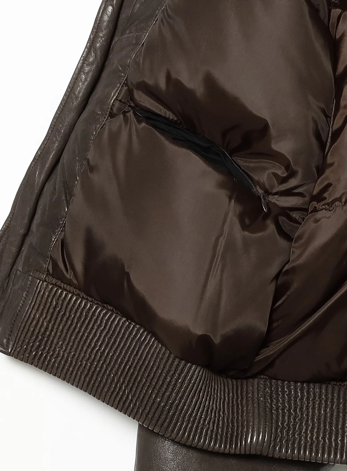 G-1 Sheep Leather Down Jacket