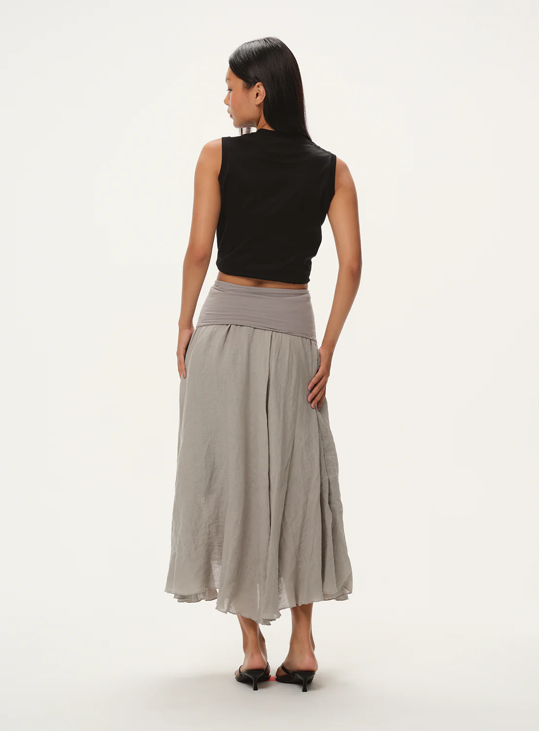 Linen Maxi Skirt 3 Linen Maxi Skirt