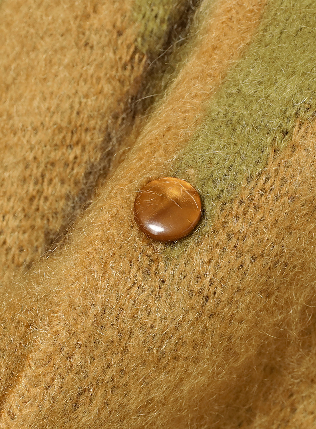 Mohair Argyle Cardigan