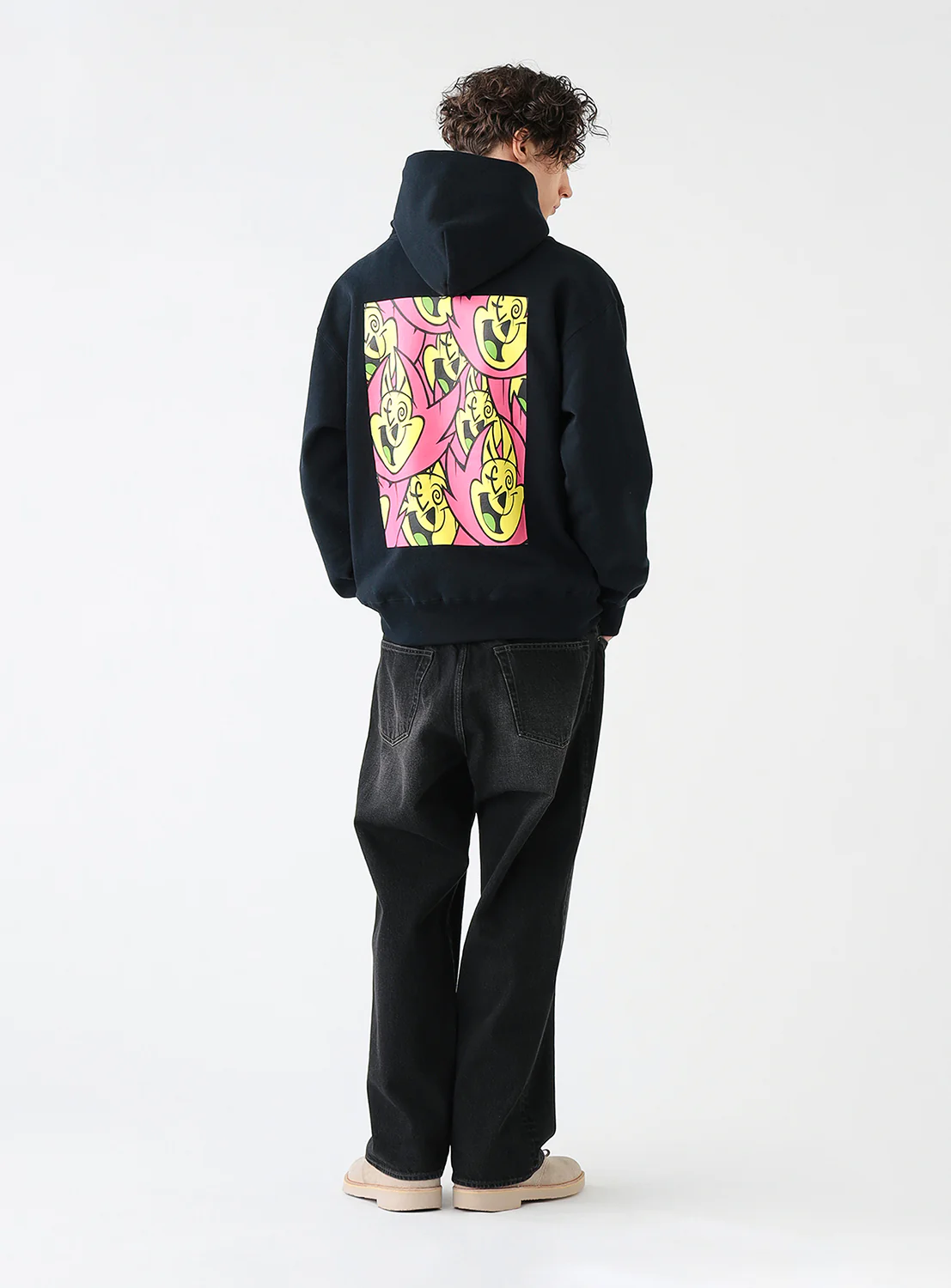 Wide Fit Denim Pants