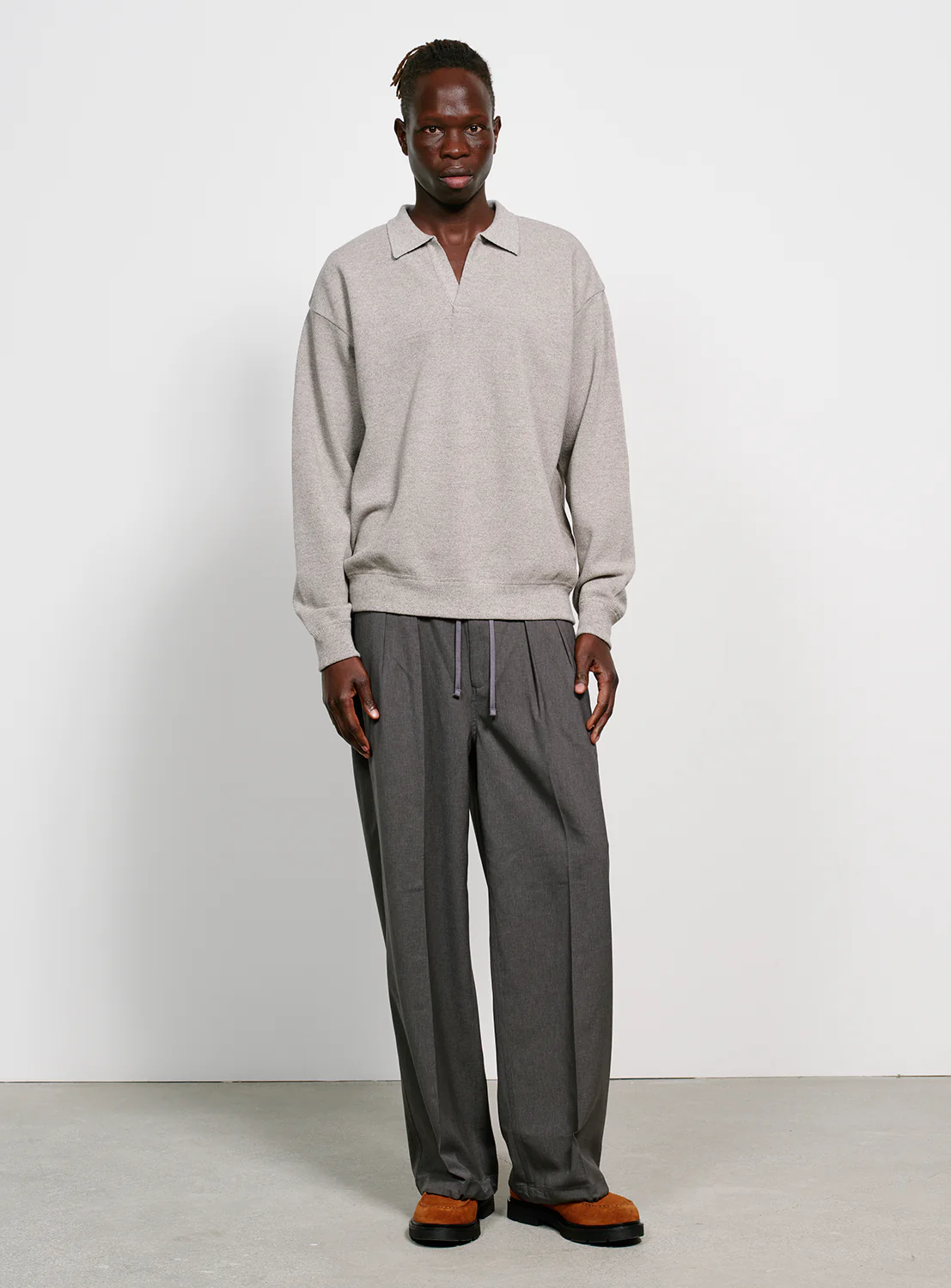 Moss Stitch Skipper Shirt