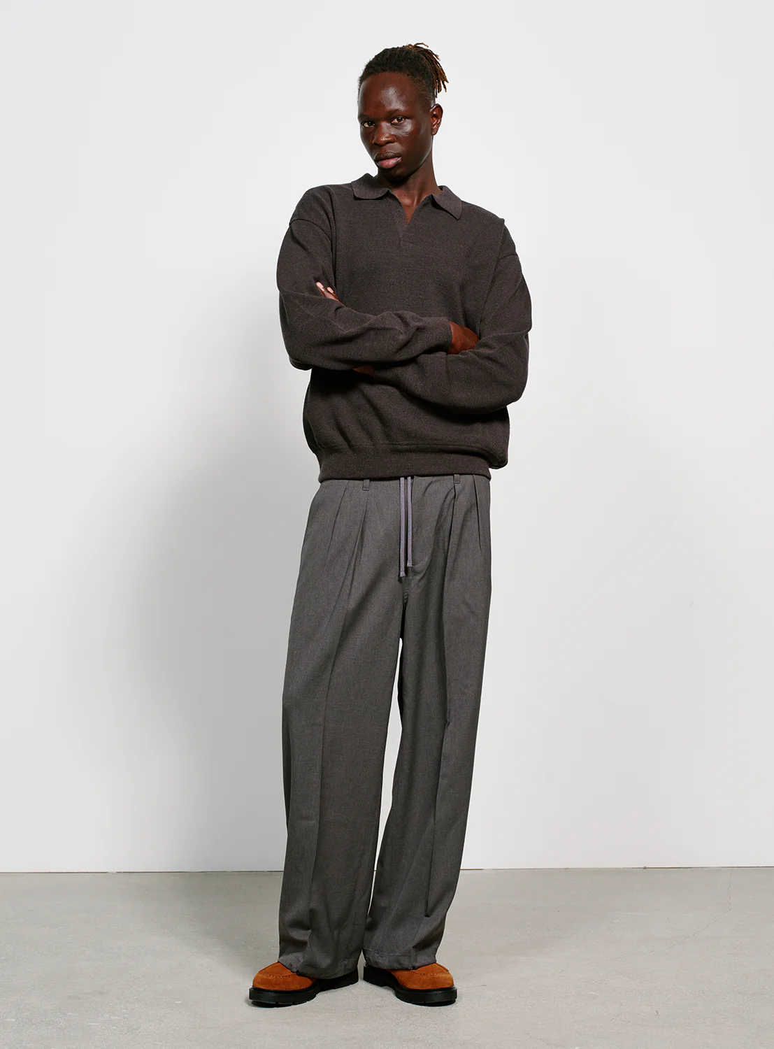 Moss Stitch Skipper Shirt