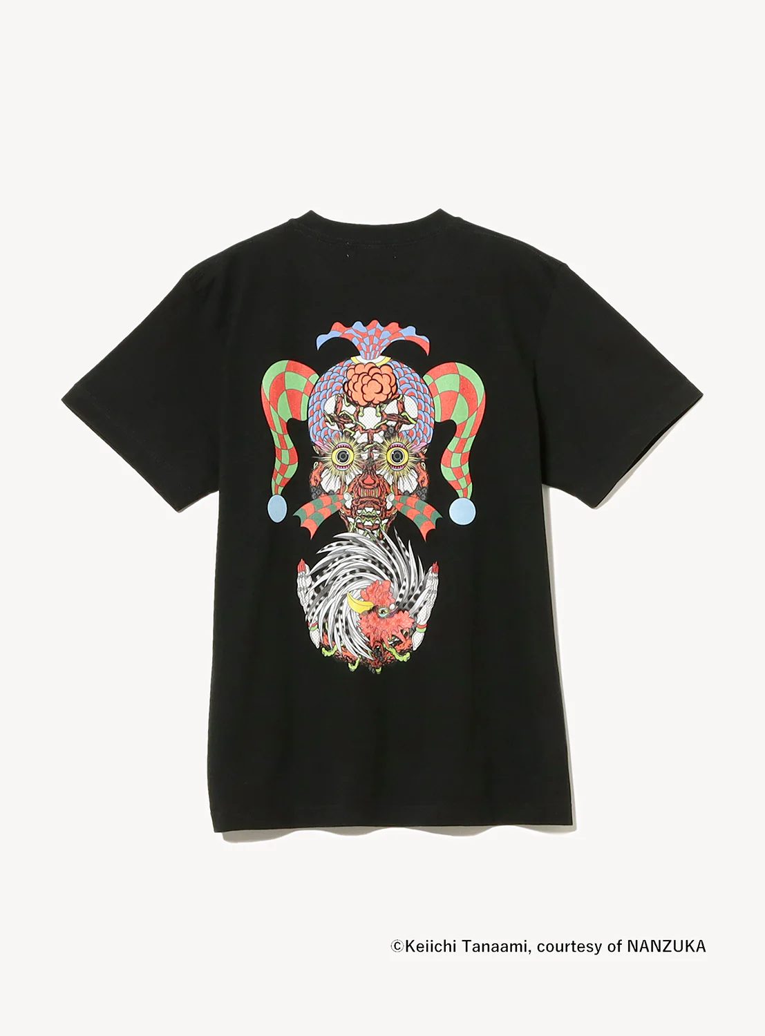 Keiichi Tanaami × BEAMS CULTUART “The Laughing Spider” T‑Shirt ③
