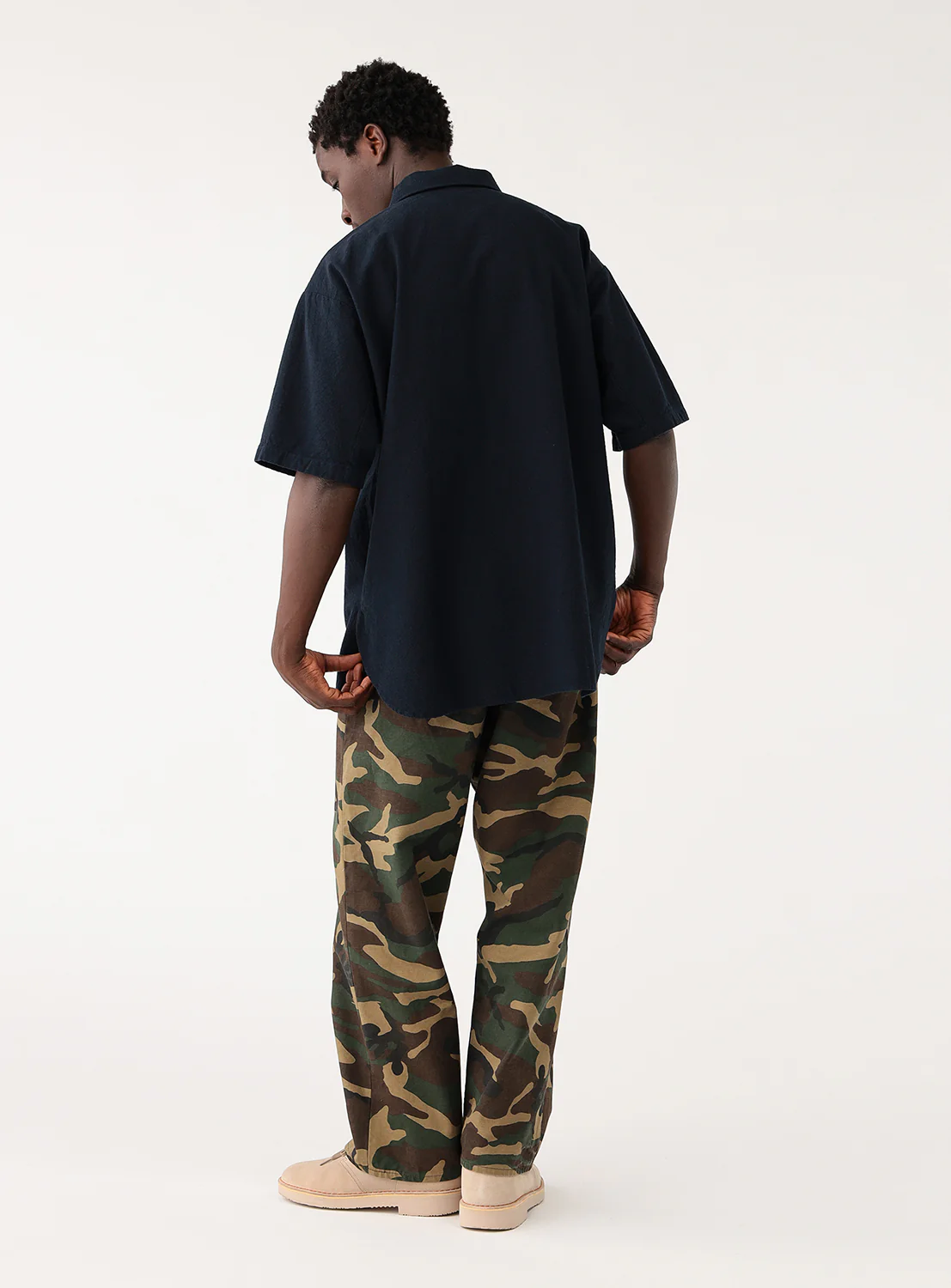 [Exclusive] orSlow × BEAMS Camo Super Dad’s Pants