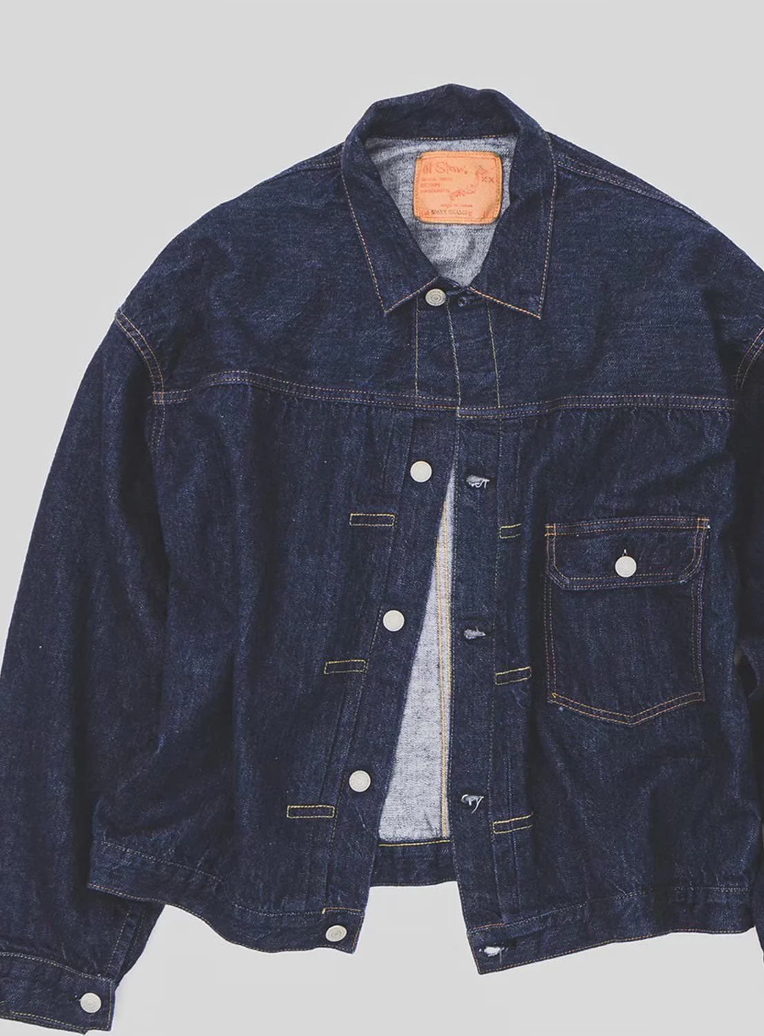 [Exclusive] orSlow × BEAMS JAPAN Light-Weight Selvedge Denim Type 1 Jacket