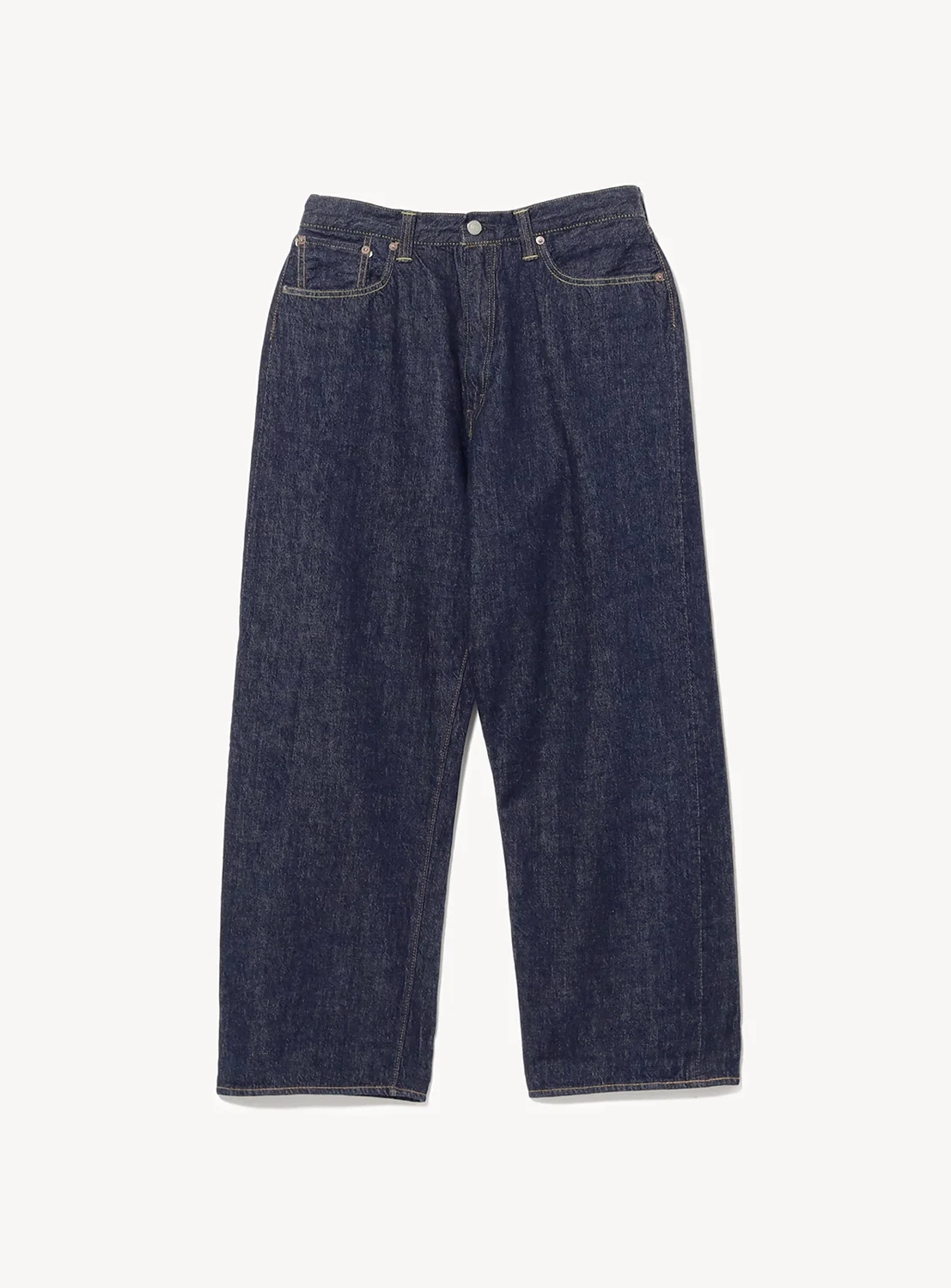 [Exclusive] orSlow × BEAMS JAPAN 100 Super Dad Light-Weight Selvedge Denim Pants