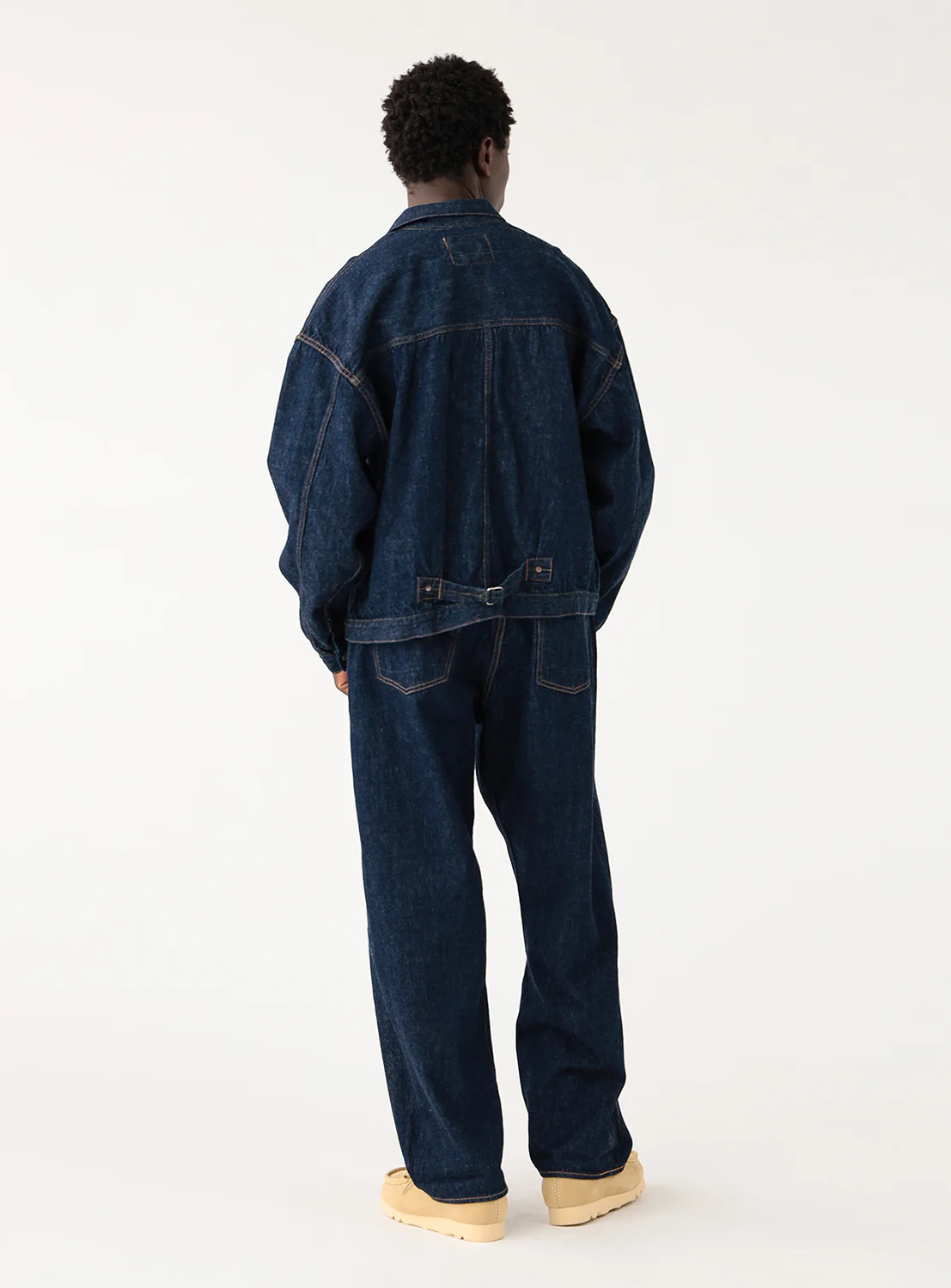 [Exclusive] orSlow × BEAMS JAPAN 100 Super Dad Light-Weight Selvedge Denim Pants