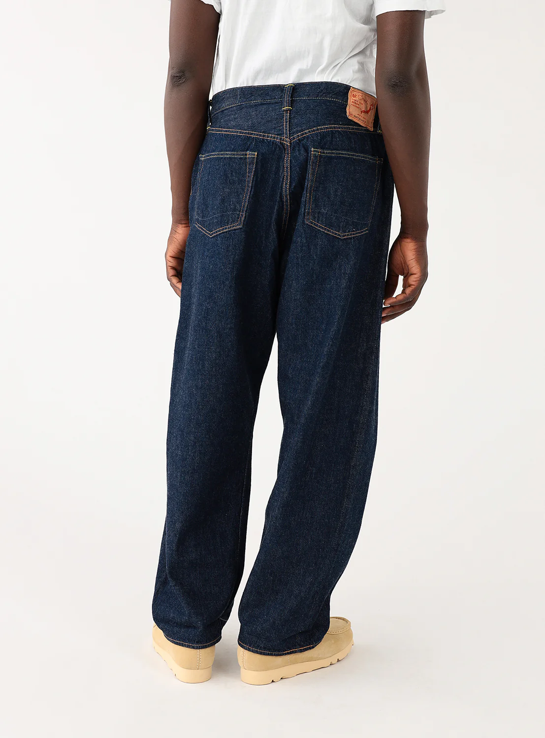 [Exclusive] orSlow × BEAMS JAPAN 100 Super Dad Light-Weight Selvedge Denim Pants
