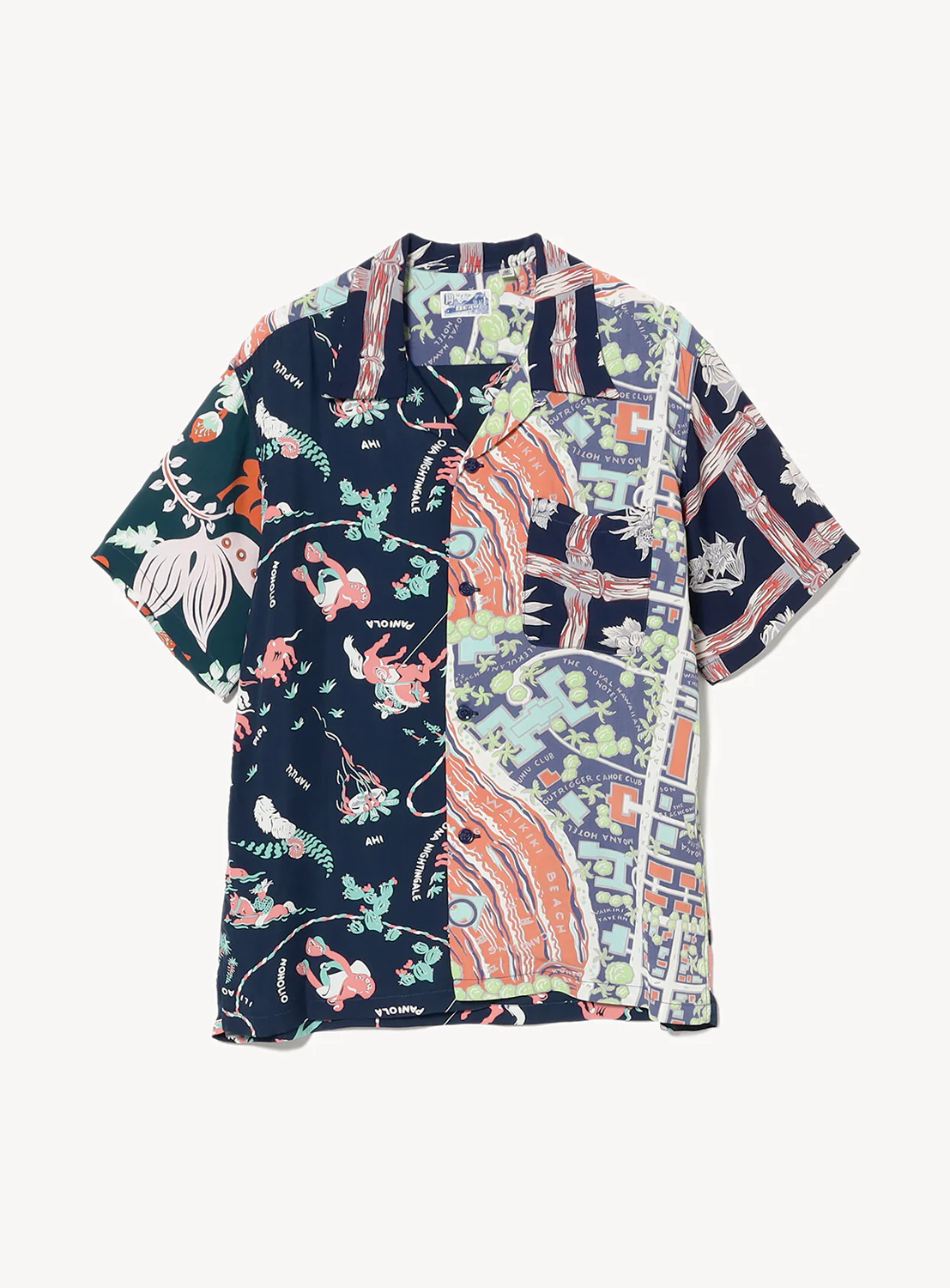 [Exclusive] SUN SURF x BEAMS Crazy Aloha Shirt