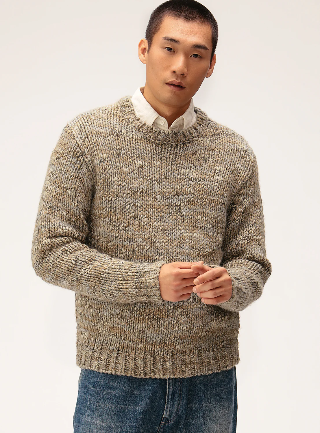 Multi Bulky Knit Sweater