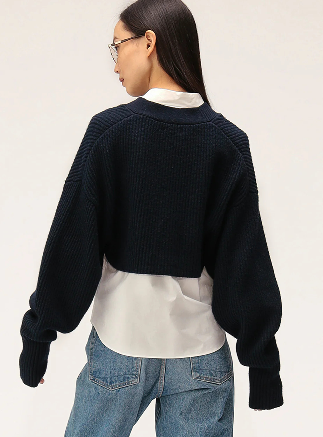 Short Lettered Cardigan