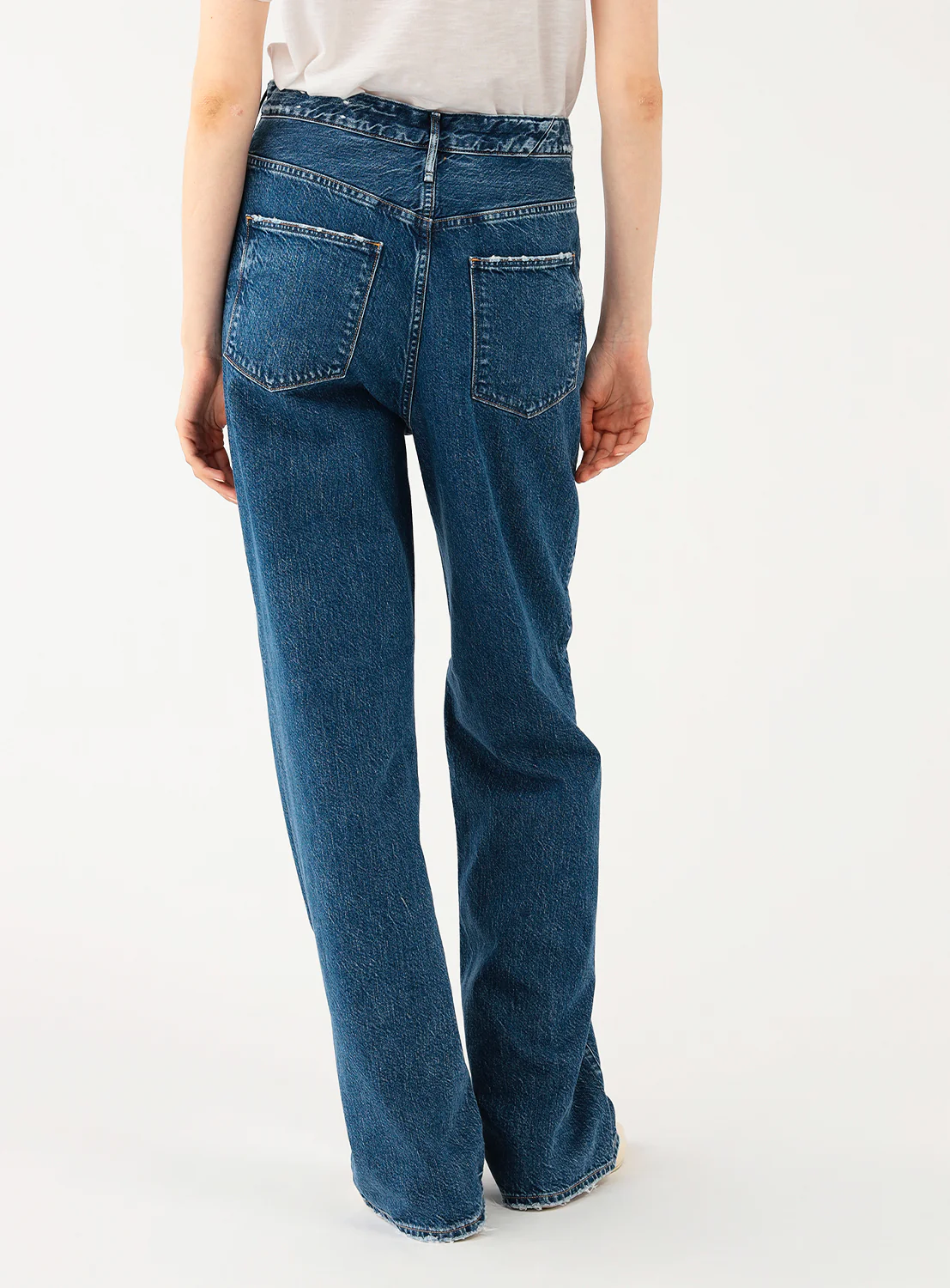 "The Niece" High-Rise Wide Straight Denim Pants 3 "The Niece" High-Rise Wide Straight Denim Pants