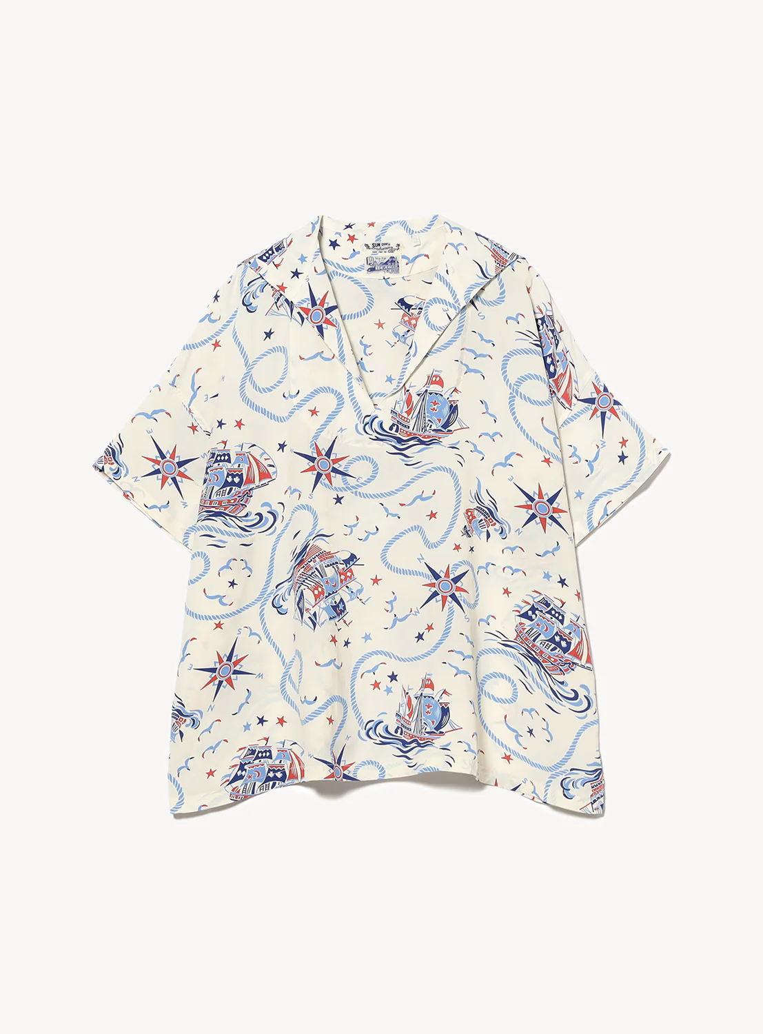 [Exclusive] SUN SURF x BEAMS Sailor Shirt