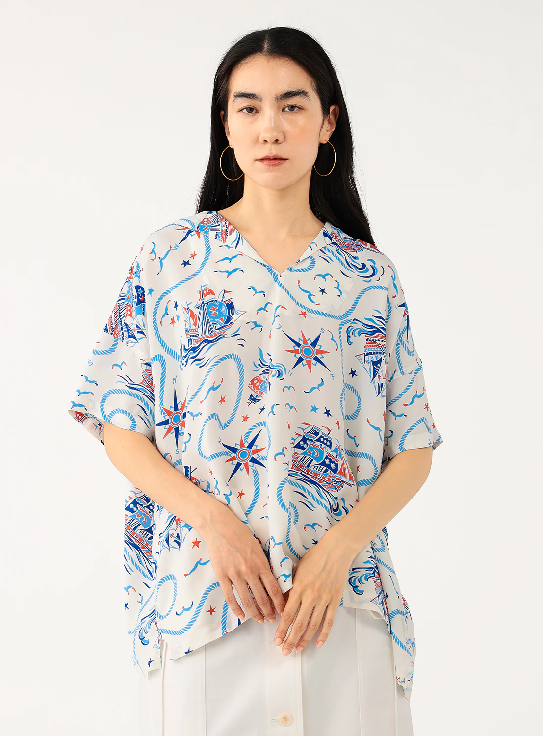 [Exclusive] SUN SURF x BEAMS Sailor Shirt