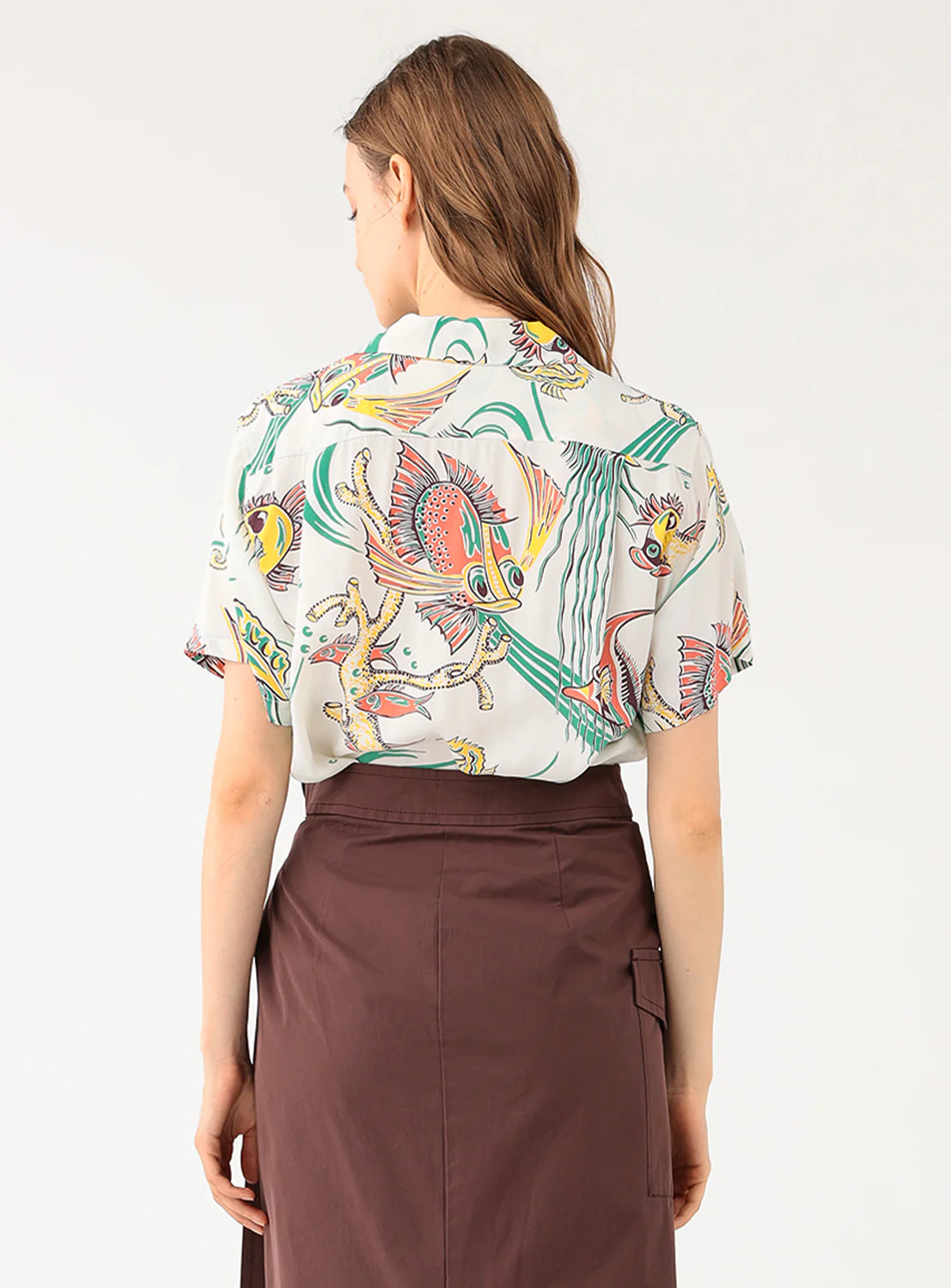 [Exclusive] SUN SURF x BEAMS Open Collar Shirt