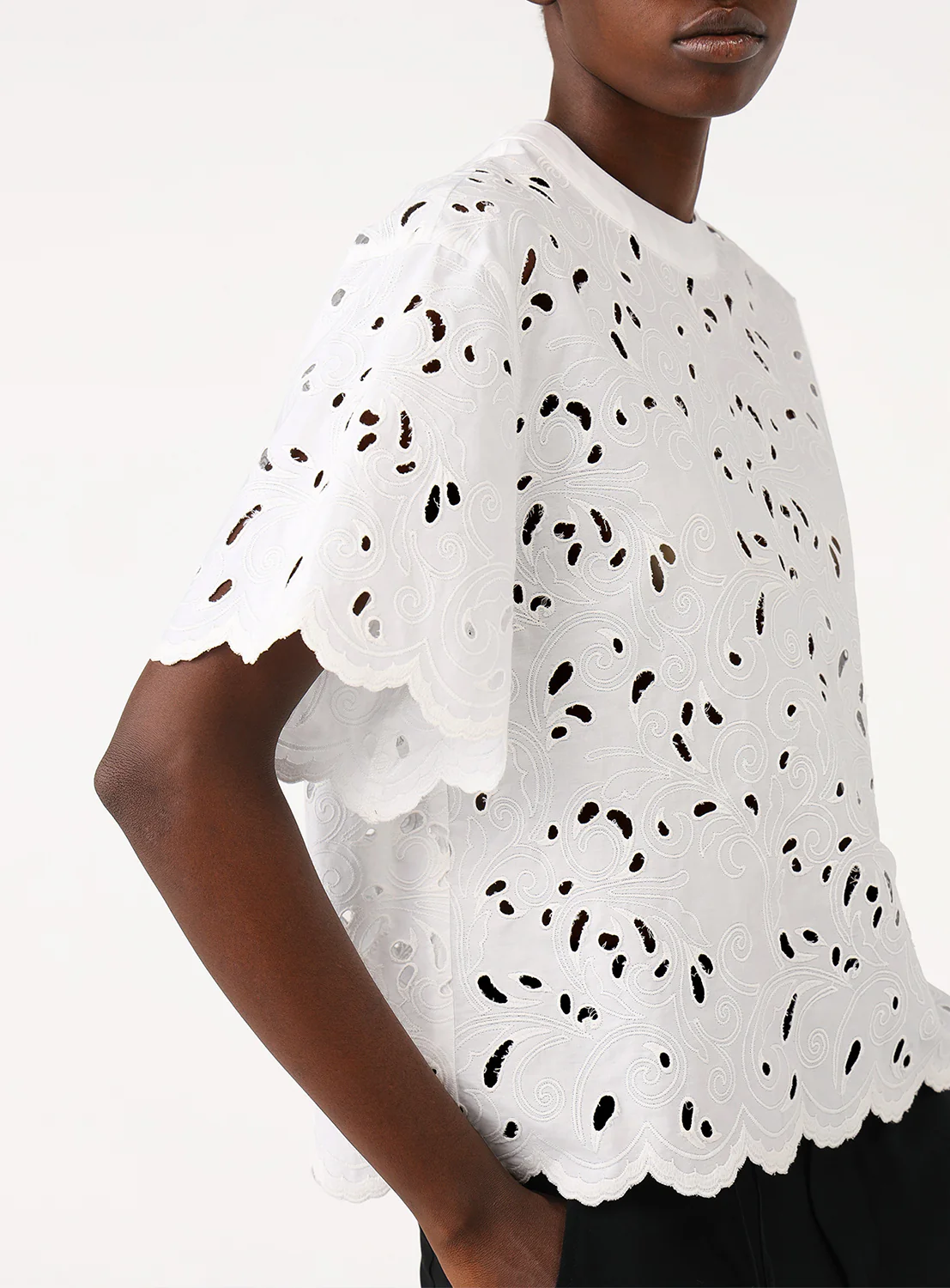 Boxy Silhouette Blouse