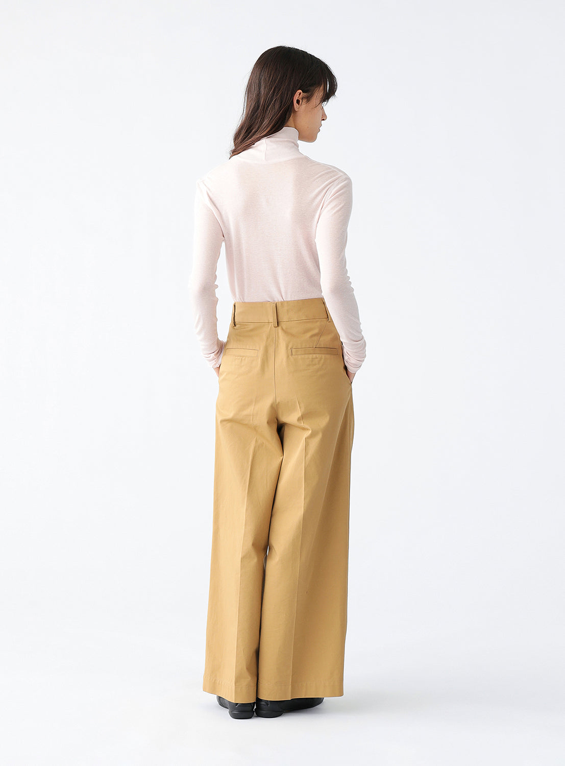 Demi Turtleneck Sheer Top