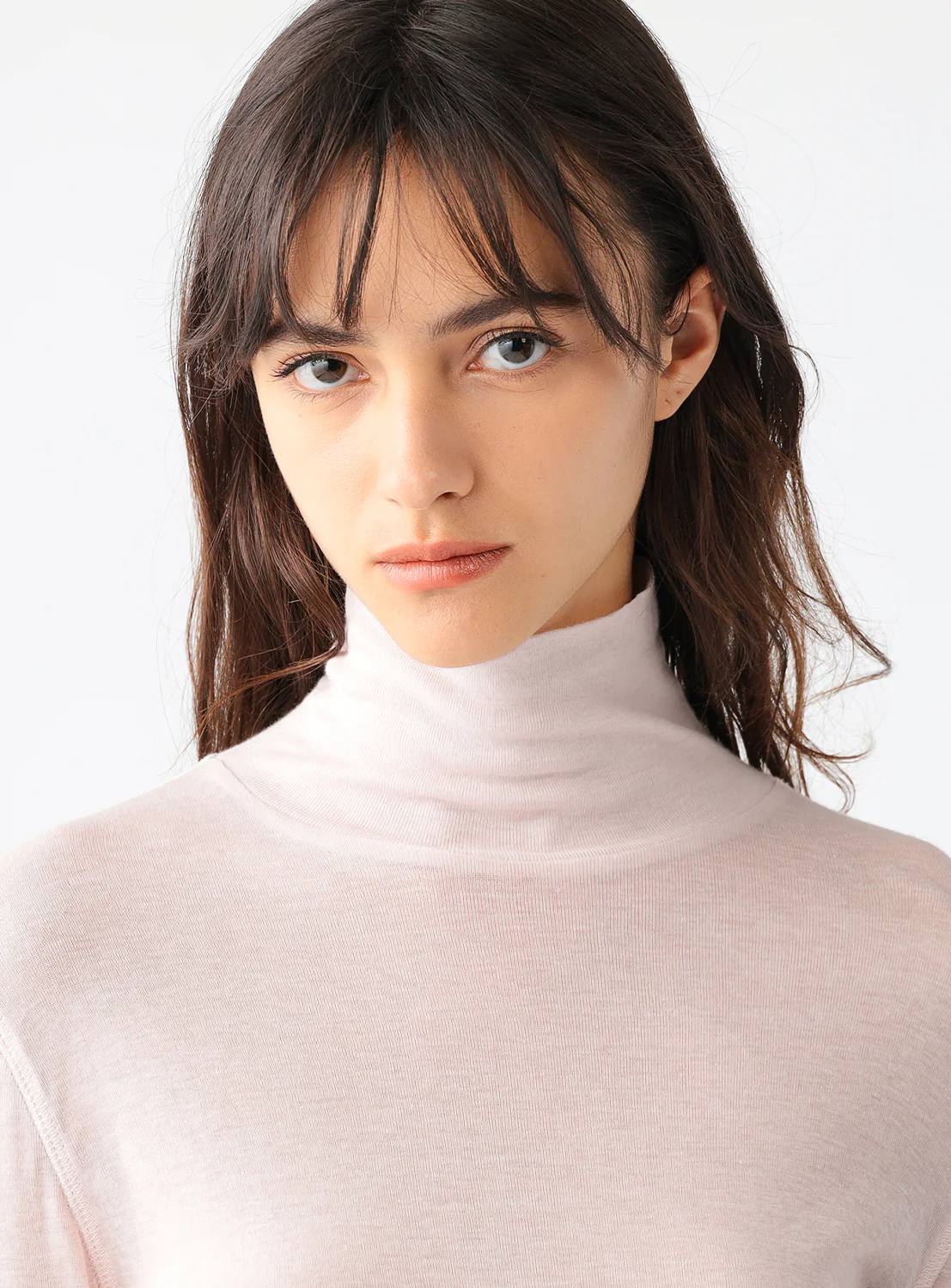 Demi Turtleneck Sheer Top