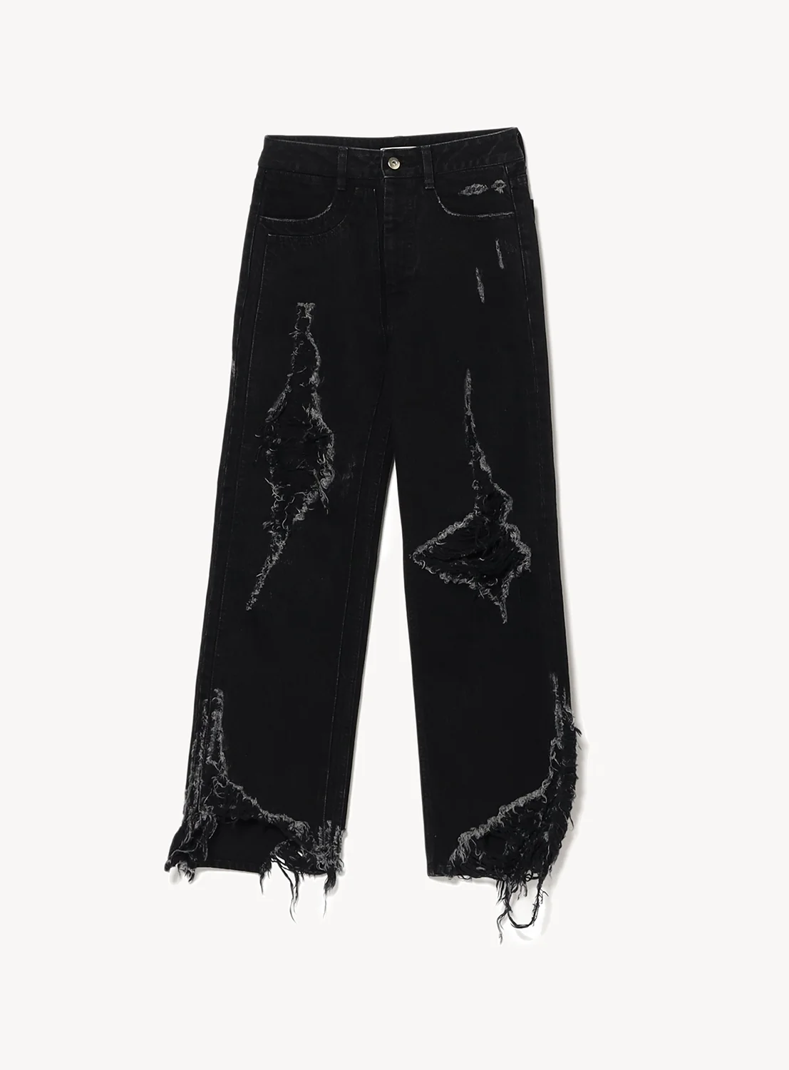 Distressed Denim Pants