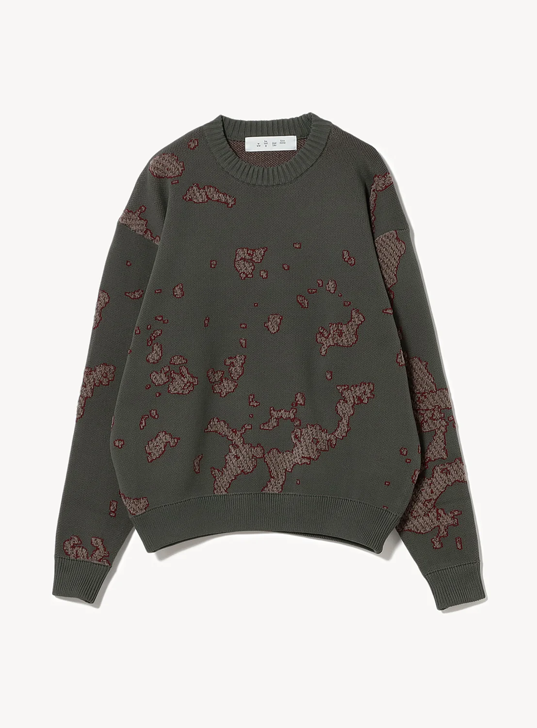 Jacquard Cotton Sweater