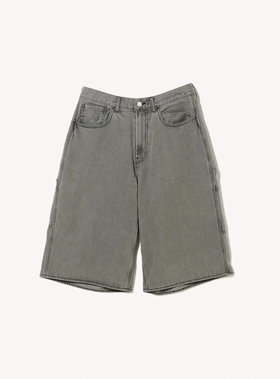 Wide Straight 3/4 Painter Denim