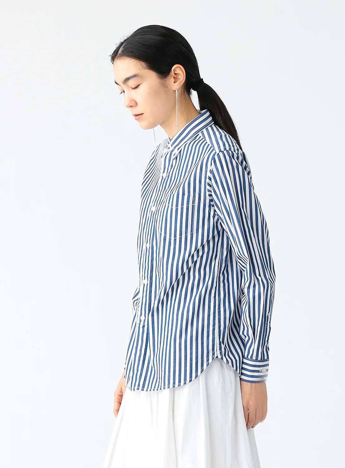 London Striped Button-Down Shirt