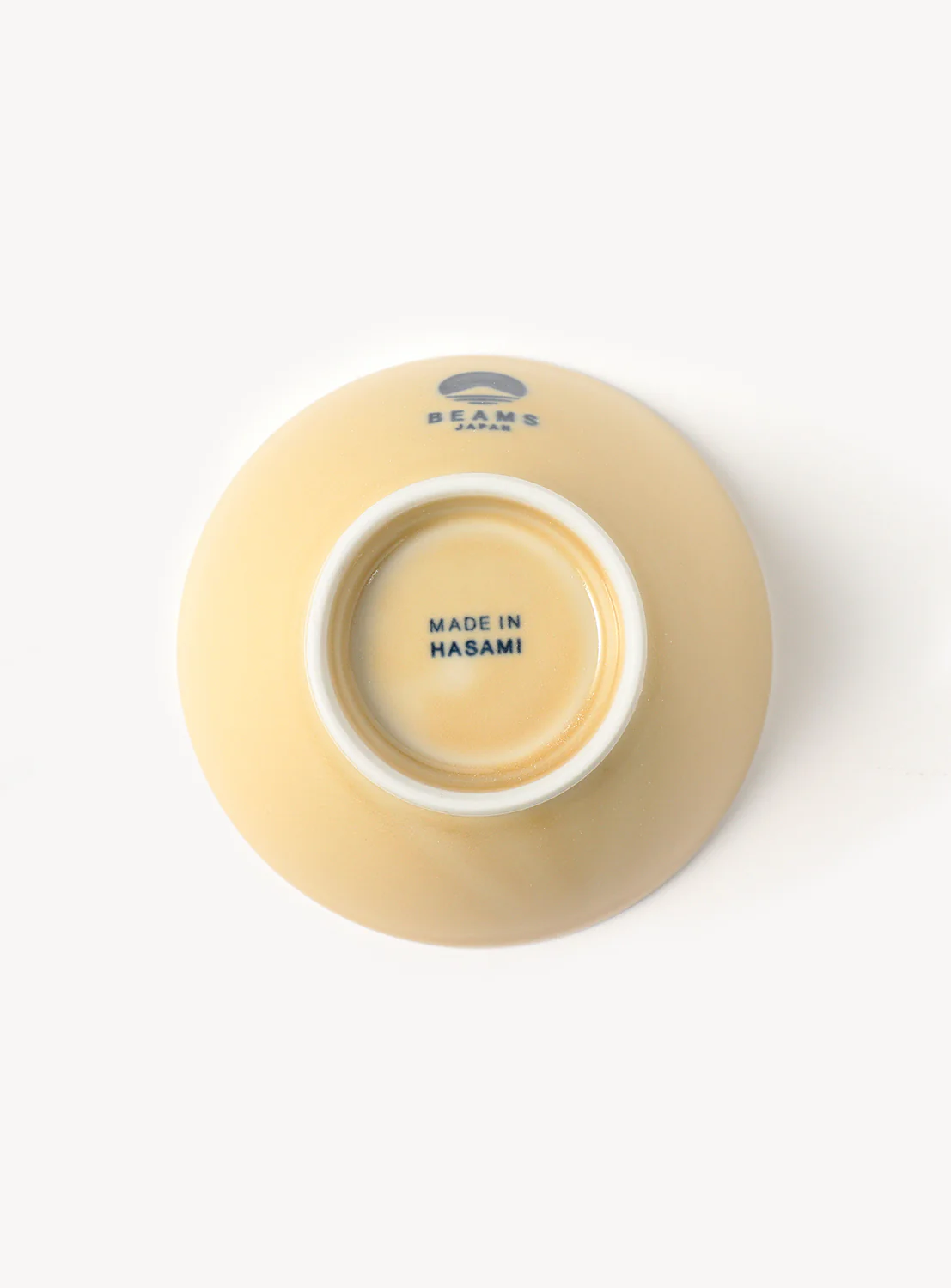 BEAMS Japan Hasami Ware Logo Rice Bowl