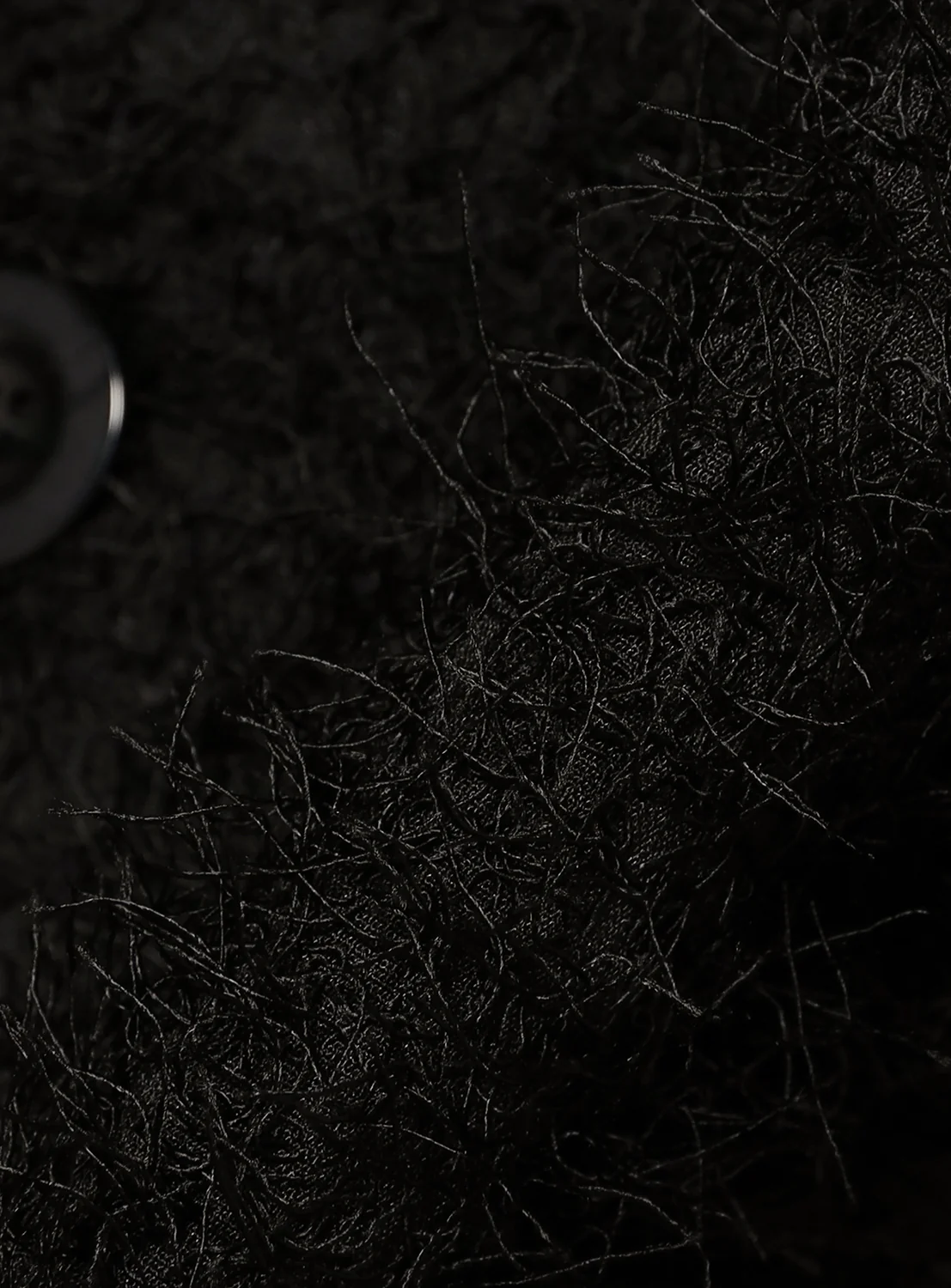 Relaxed Fit Fringe Cardigan