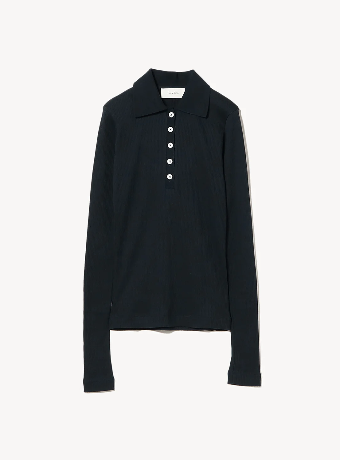 Rib Tight Polo T-Shirt