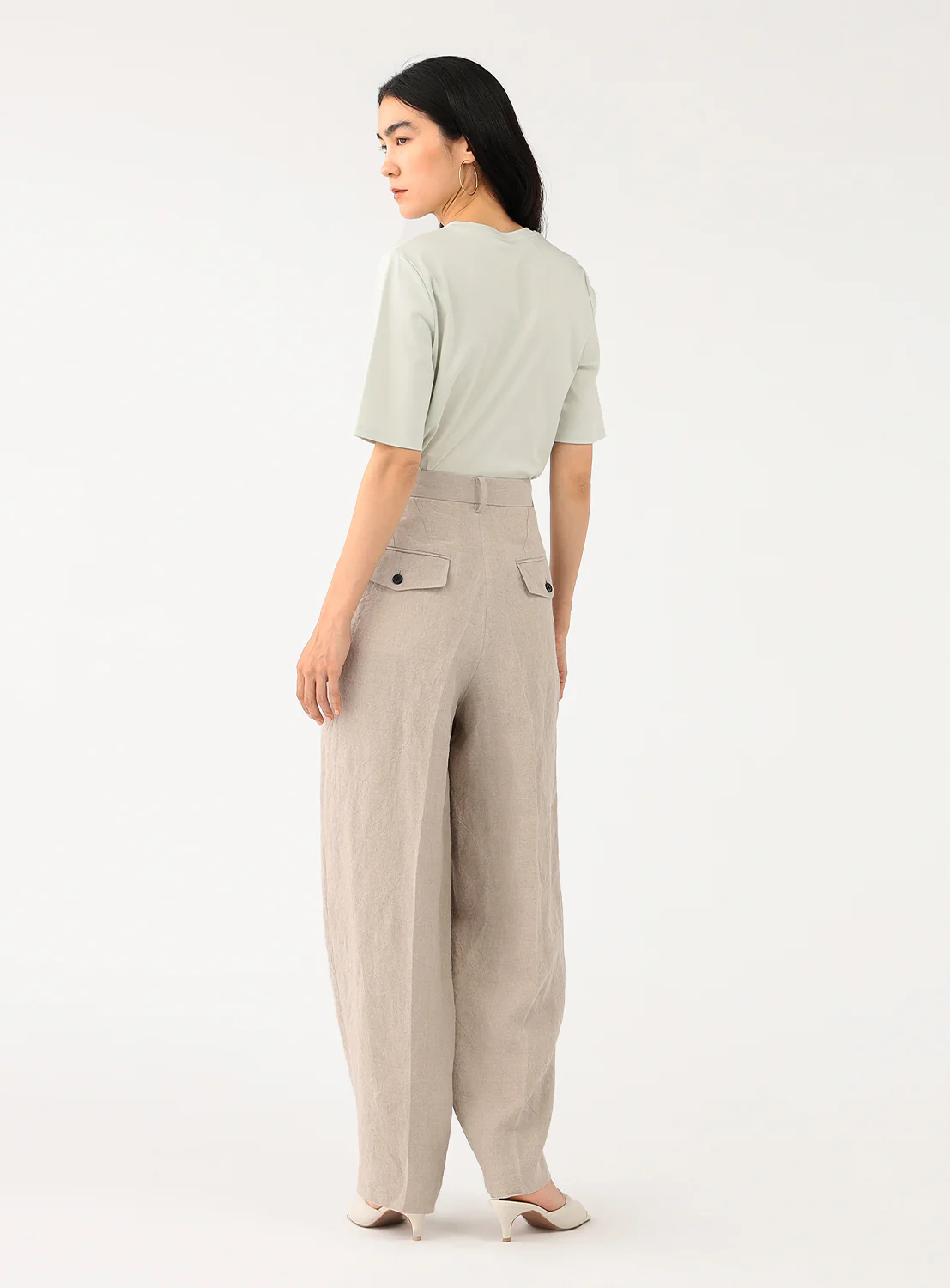 Linen Tapered Pants 5 Linen Tapered Pants