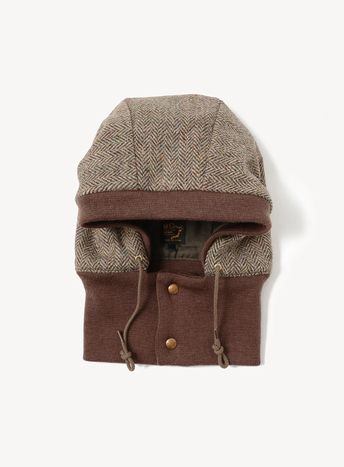 Reversible Hoodie Rib Cap