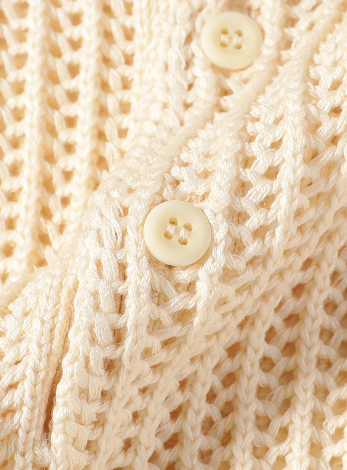 Mesh Knit Polo Shirt