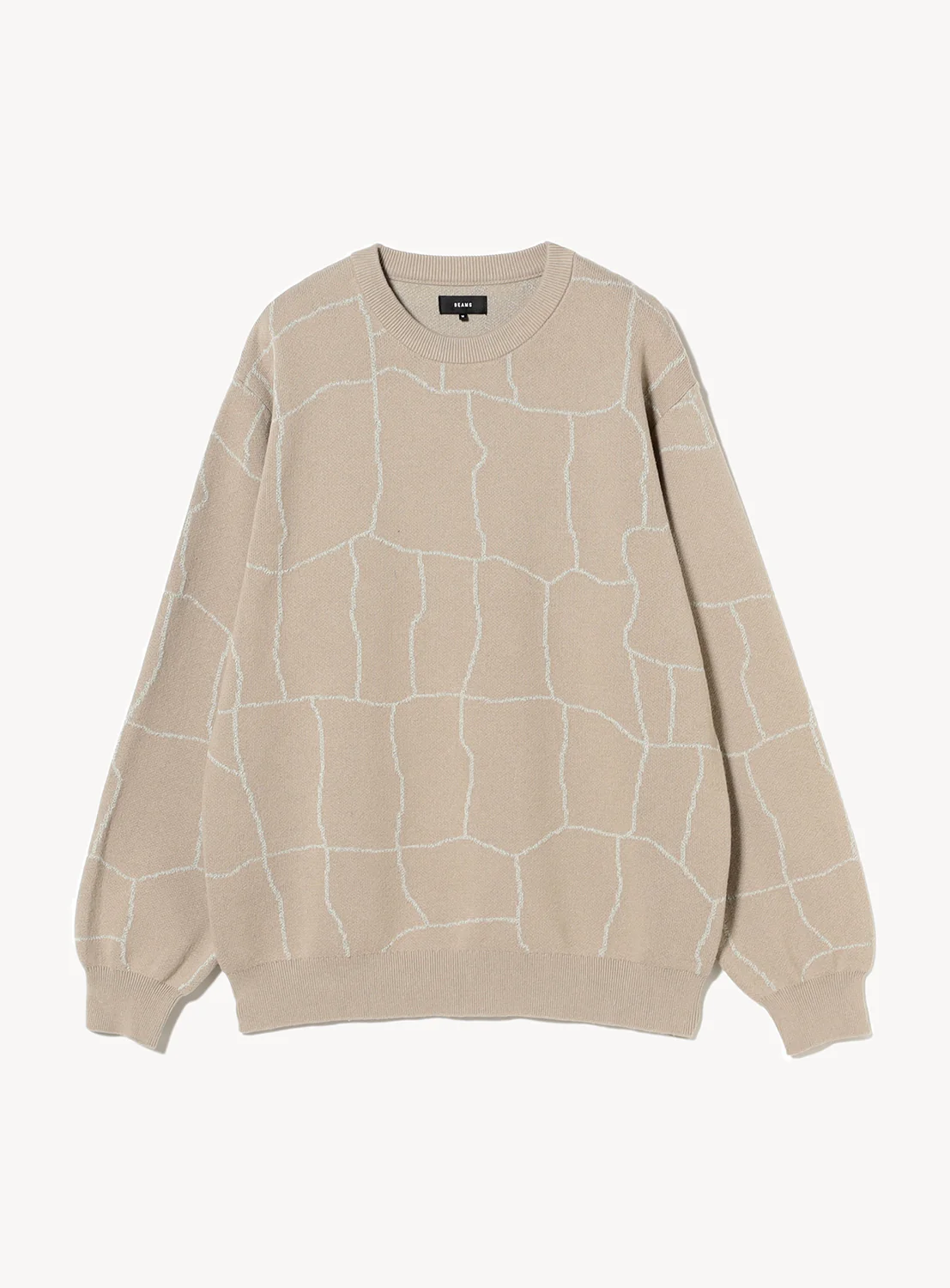 12 Gauge Spider Web Crew Knit