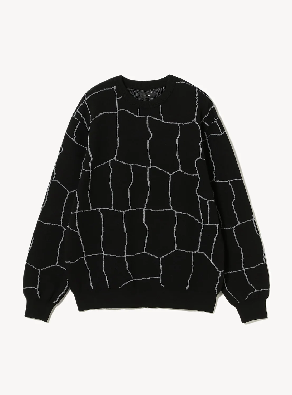 12 Gauge Spider Web Crew Knit