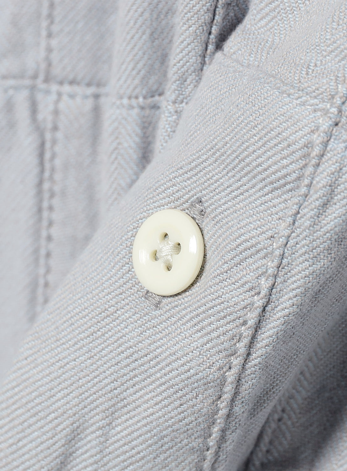 Patchwork Herringbone Hooded Shirt 3 Patchwork Herringbone Hooded Shirt