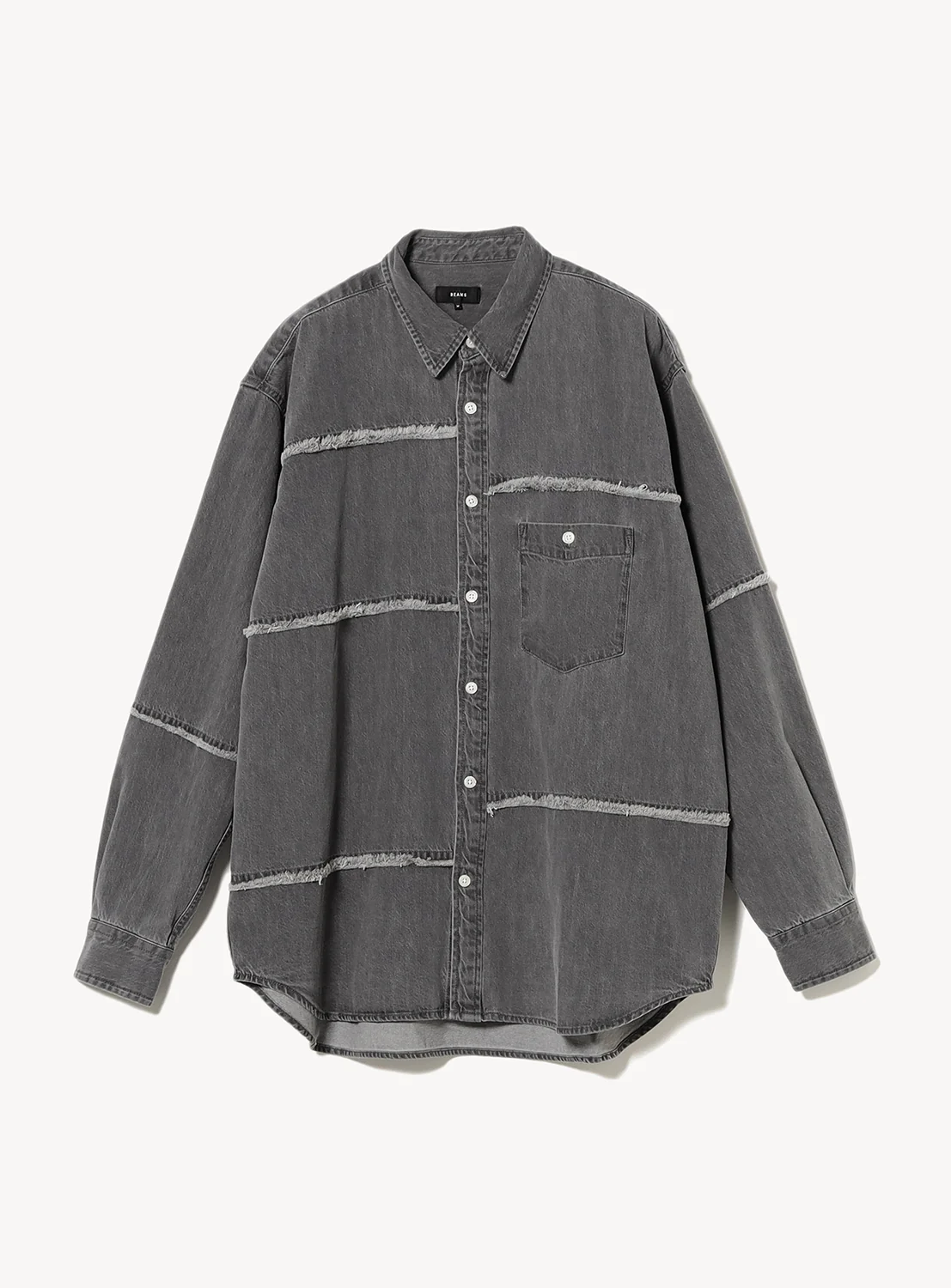 Cut-Off Denim Work Shirt