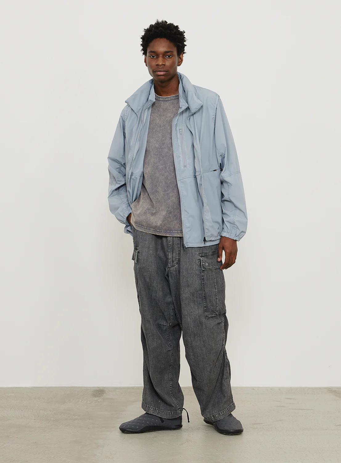 Big 6-Pocket Denim Cargo Pants
