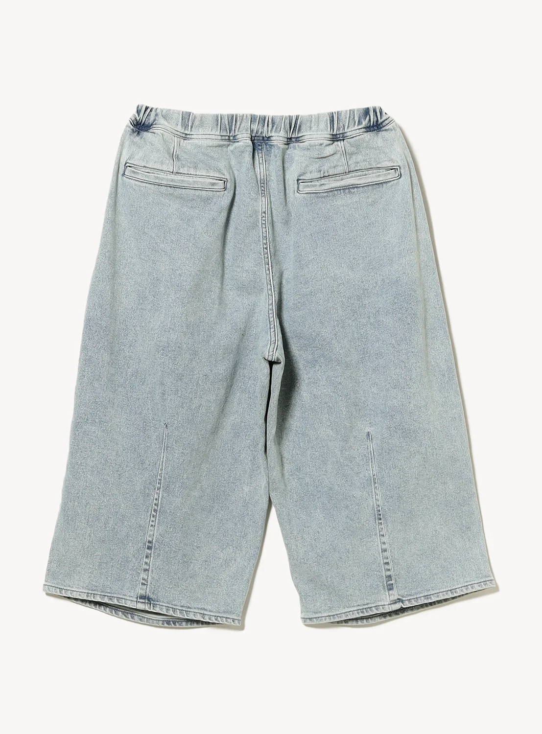 Quarter-Length Denim Webbing Pants 4 Quarter-Length Denim Webbing Pants