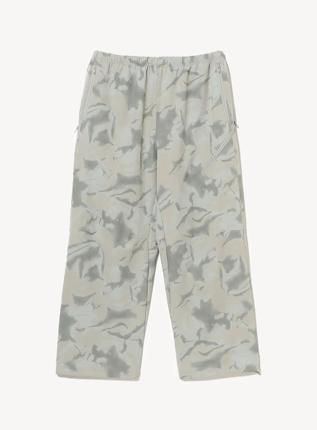 Camo Printed Zip Easy Pants