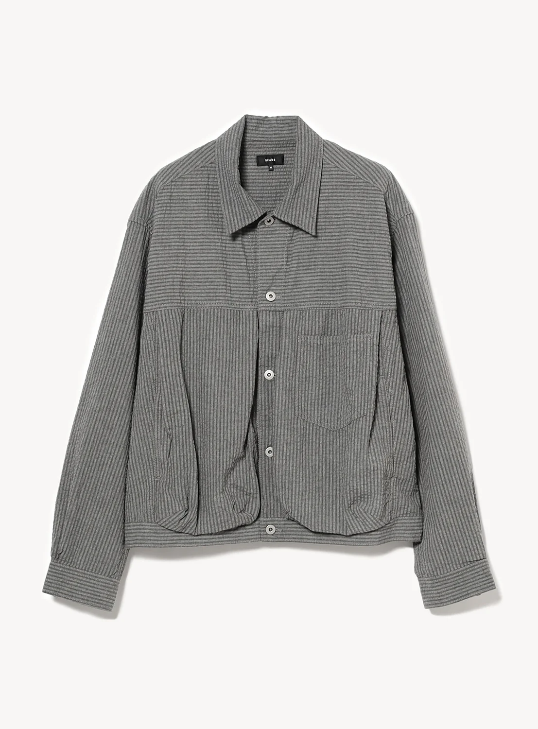 Seersucker Balloon Jacket