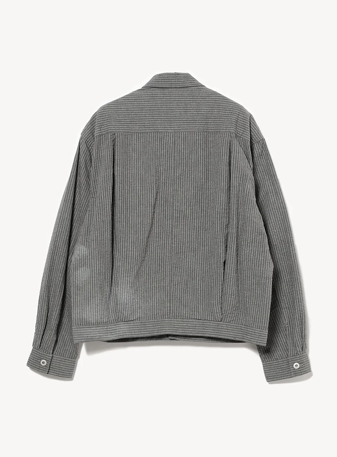 Seersucker Balloon Jacket