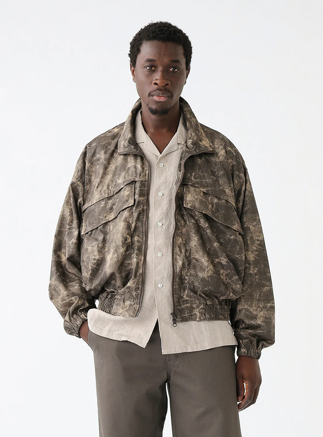 All-Over Pattern Wading Jacket