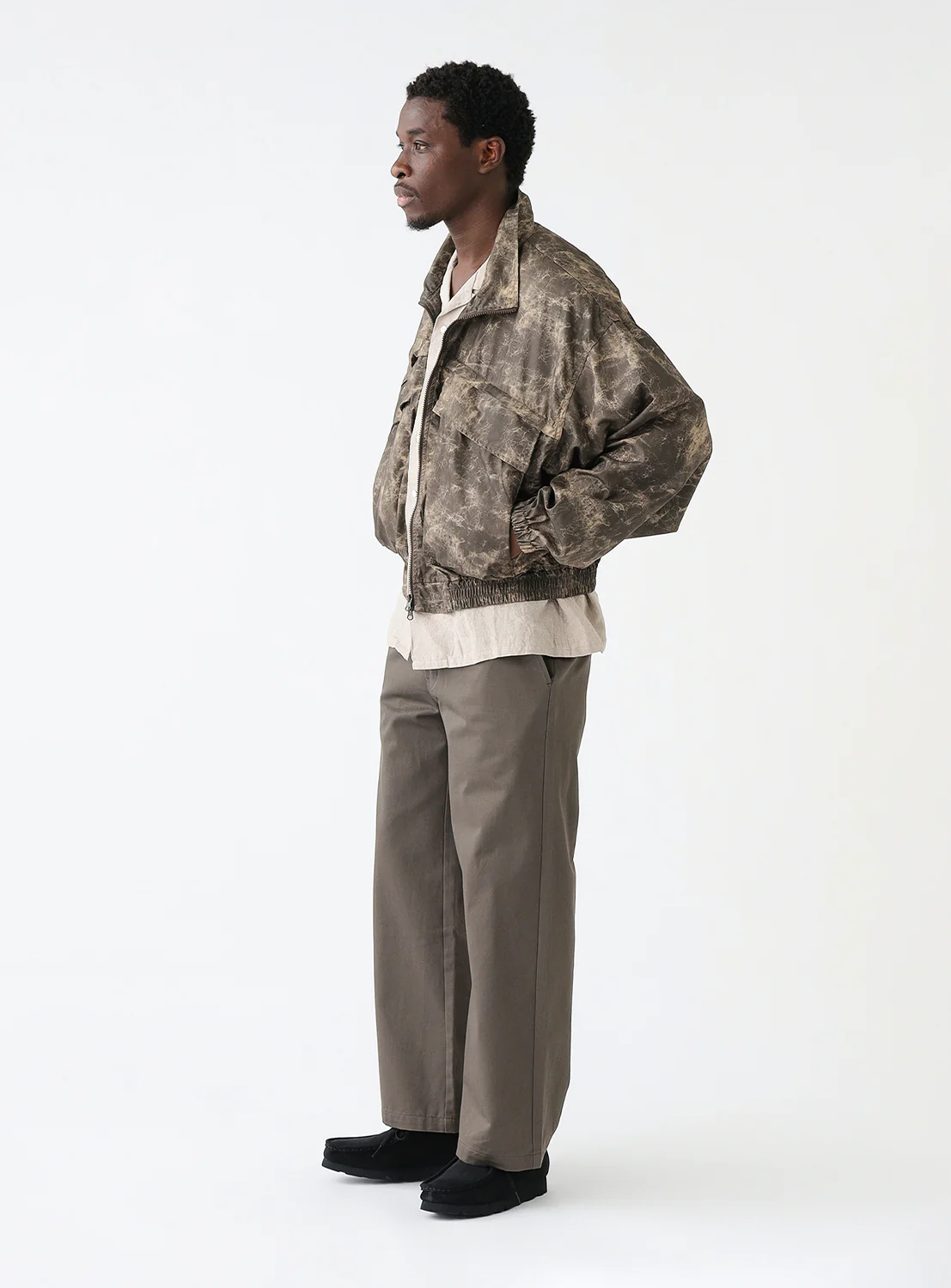 All-Over Pattern Wading Jacket