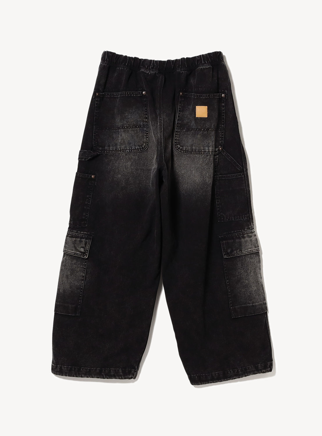Double Knee Wide Cargo Pants